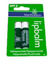 Mentholatum - Lbepomade med menthol smag 2 stk.