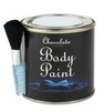 Chokolade Body Paint 200gram med pensel