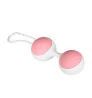 Ladyballs - Silicone vagina kugler pink/hvid